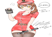 경찰캐릭 팬아트